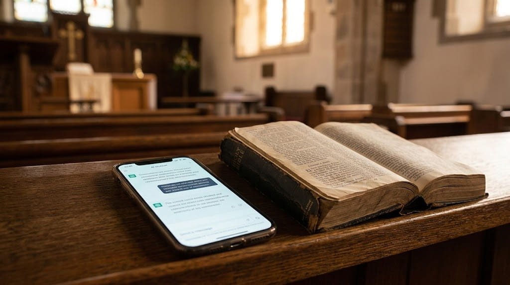 Don’t Treat AI as Your Pastor: Why Spiritual Guidance Can’t Be Outsourced